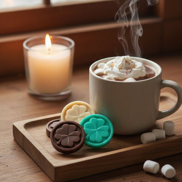 Girl Scout Vanilla, Chocolate & Chocolatey Mint Cookie Scented Soy Wax Melts - Picture 3 of 6